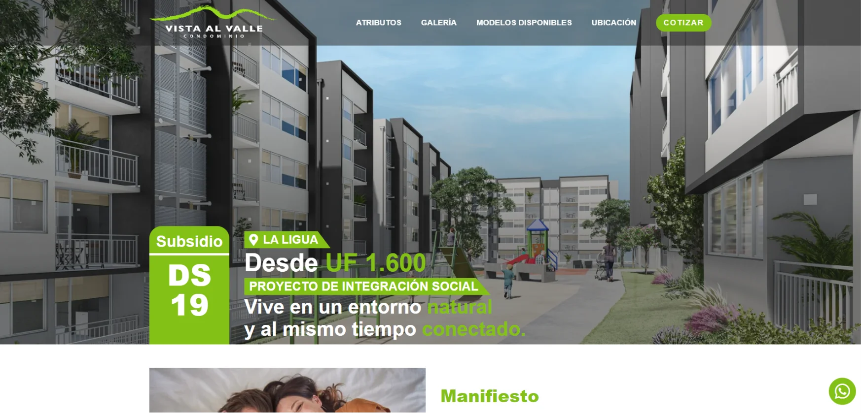 Condominio Vista al Valle Banner