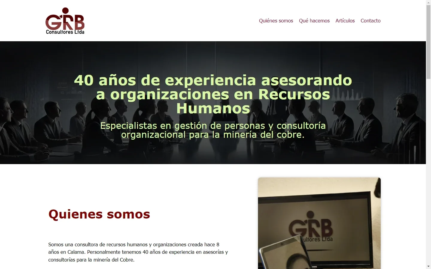 GRB Consultores Banner
