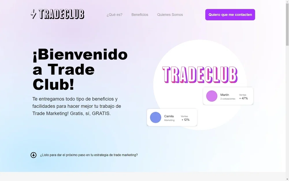 Trade Marketing Club Banner